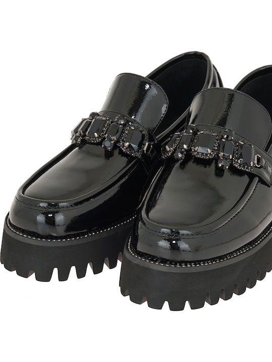 Γυναικεία Loafers σε Μαύρο Χρώμα