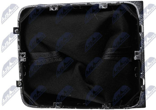 NTY Πόμολο Ταχυτήτων με Φούσκα για Volkswagen Passat 2011-2014 Μαύρο