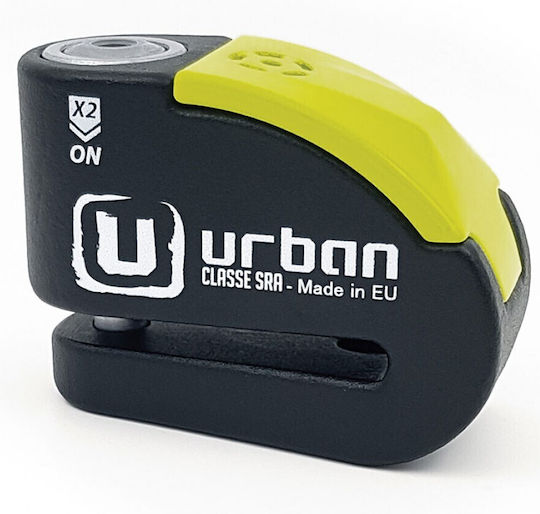 Urban UR10 Κλειδαριά Δισκόφρενου Μοτοσυκλέτας με Συναγερμό & Πείρο 10mm