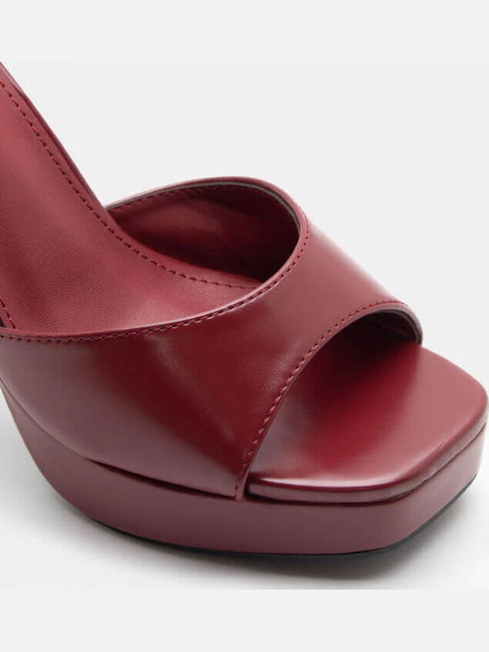 Sandale Burgundy