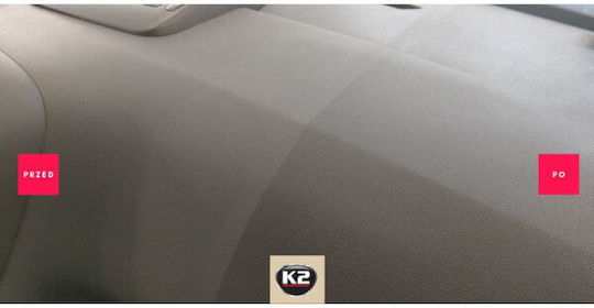 K2 Polo Cockpit Spray Σπρέι Γυαλίσματος για Ταμπλό Αυτοκινήτου με Άρωμα Φράουλα 750ml