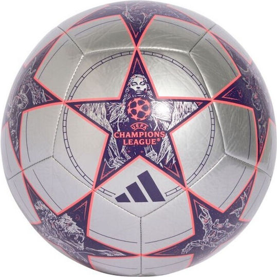 adidas Uefa Champions League Club Soccer Ball Silver