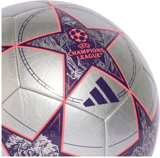 adidas Uefa Champions League Club Soccer Ball Silver