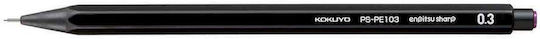 Mechanical Pencil Black Enpitsu Sharp Kokuyo 0.9 Mm