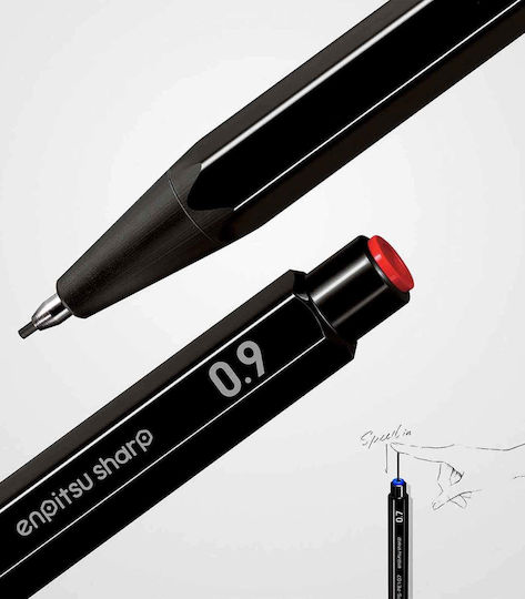 Μηχανικό Μολύβι Μαύρο Enpitsu Sharp Kokuyo 0.3 Mm