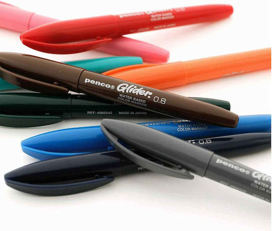 Penco Zeichenmarker 0.8mm Mehrfarbig 10Stück