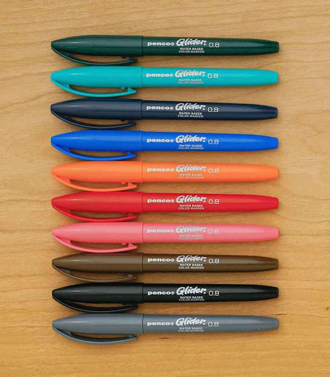 Penco Zeichenmarker 0.8mm Mehrfarbig 10Stück