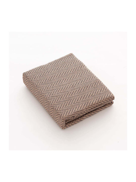 Sofazip Cuvertură Pentru Canapea 2 Locuri 180x260cm Ciocolatiu