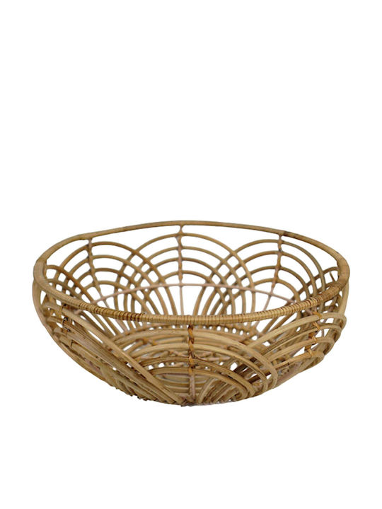 Polihome Holden Decorative Basket Wicker Brown 31cm
