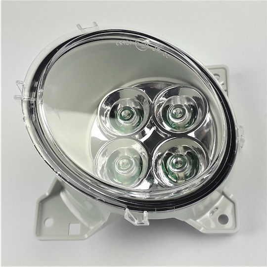 Mars Tech Кръгъл Фар За Автомобил LED Mercedes-Benz R 24V 6.3W с Бяло Осветление 1 Брой