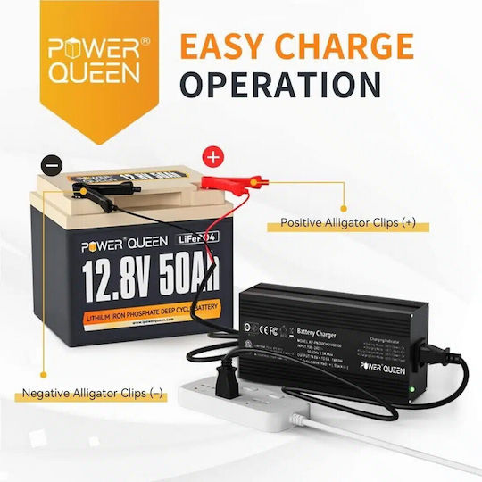 Power Queen Car Battery Charger