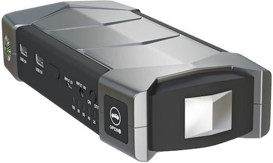 Extralink Max7 Tragbarer Batterie-Starter Auto & Motorrad 10000mAh mit Power Bank Taschenlampe USB 12V