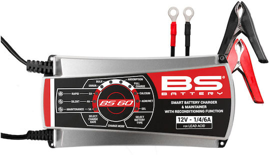 BS Battery Charger Încărcător & Întreținător Baterie Auto 12V