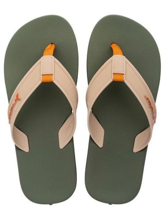 Herren Flip Flops Beige