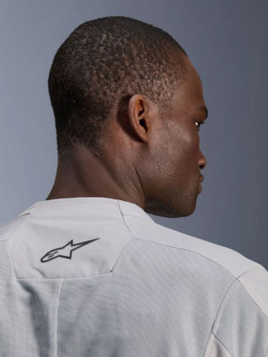 Alpinestars C-1 Air Ανδρικό Μπουφάν Μηχανής 4 Εποχών Ασημί
