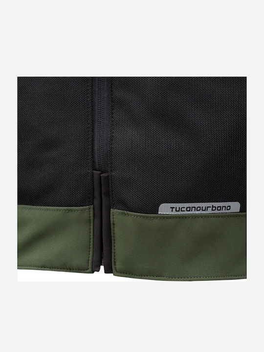 Tucano Urbano Мъжко Мотоциклетно яке Softshell Водоустойчив Зелен