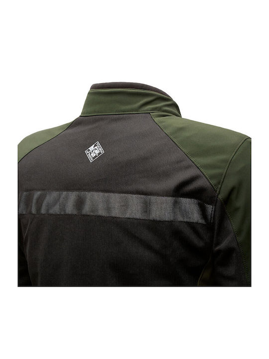 Tucano Urbano Мъжко Мотоциклетно яке Softshell Водоустойчив Зелен
