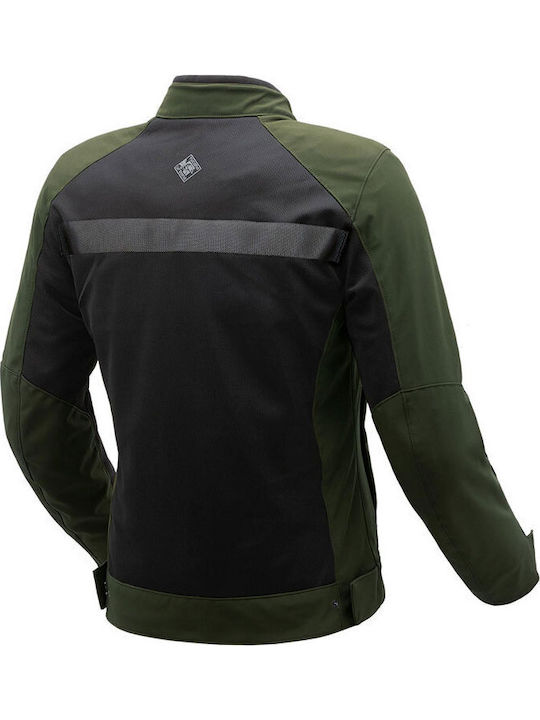 Tucano Urbano Мъжко Мотоциклетно яке Softshell Водоустойчив Зелен