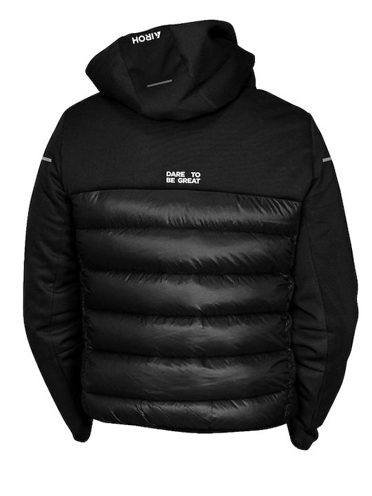 Airoh Winter Herren Motorradjacke Schwarz