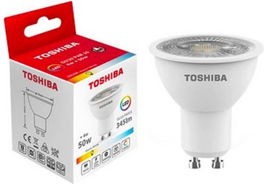 Toshiba LED Bulb 4W for Socket GU10 Warm White