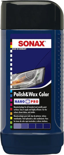 Polish & Wax Color Алуминиева Паста за Ваксиране на Автомобил за Сини Оттенъци на Каросерията 250ml 296241