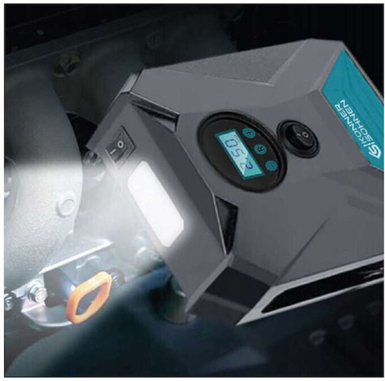 Könner & Söhnen Τρόμπα Αυτοκινήτου KS P10 150PSI με Καλώδιο Αναπτήρα 12V