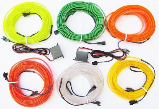 Fir Neon Premium Idealstore Alimentare 12v Lungime 5m Diverse Culori Ușor de Instalare