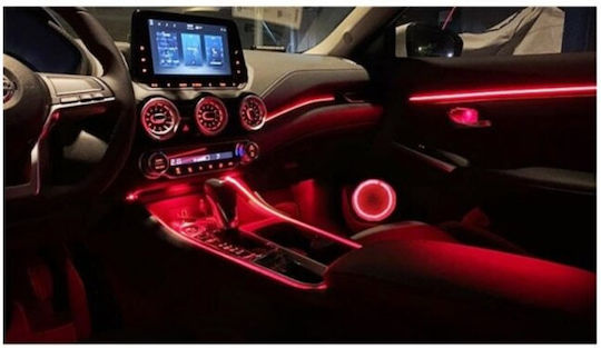 Set 21 RGB LED Ambientebeleuchtung Digital Idealstore funktioniert bei 12V BTT App Mehrere Farben gleichzeitig auf Streifen