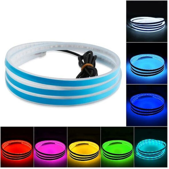 Bandă LED Idealstore Capotă 12V 180cm Lumină Multicoloră IP68 Rezistentă la Apă Funcționează la Interval de Temperatură -30 până la +70 Grade Celsius