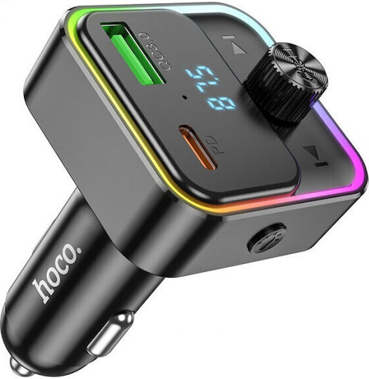 Hoco FM Transmitter Αυτοκινήτου με Bluetooth / USB