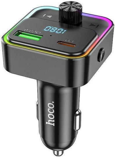 Hoco FM Transmitter Αυτοκινήτου με Bluetooth / USB