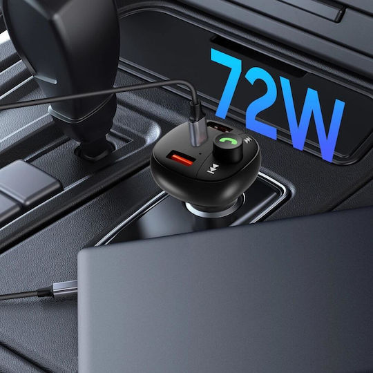 Tech-Protect FM Car Transmitter Cc06 with Bluetooth