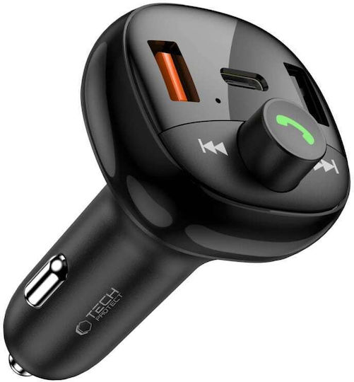 Tech-Protect FM Car Transmitter Cc06 with Bluetooth