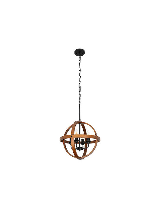Elmark Tino Kronleuchter Ø40.4cm mit Kerzen Bronze Elmark Tino Kronleuchter Ø40.4cm mit Kerzen Bronze
