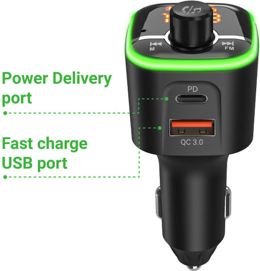 Navitel FM Transmitter Autovehicul cu Bluetooth / USB / MicroSD