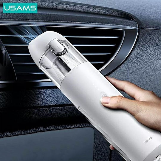 Usams Geoz Series US-ZB234 Rechargeable Car Handheld Vacuum 12V 65W White