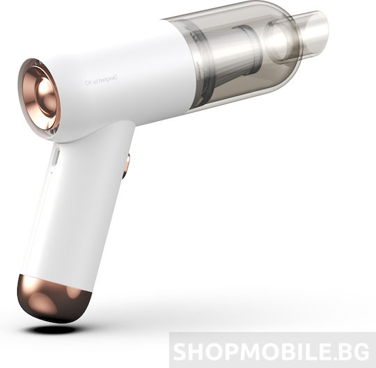 XO Car Handheld Vacuum Dry Vacuuming Rechargeable 12V White