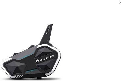 Midland R1 Mesh Twin Dual Intercom for Motorcycle Helmet with Bluetooth