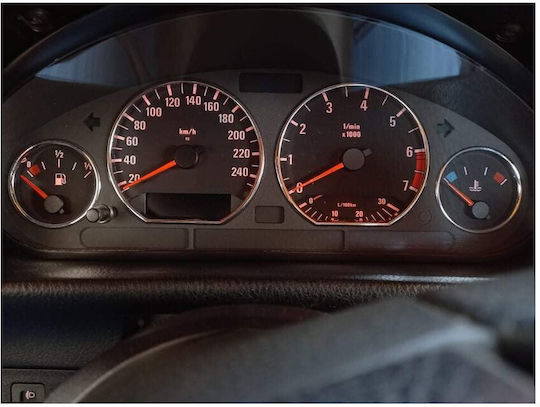 JOM Δαχτυλίδια Καντράν Χρωμίου για BMW E36 / Z3 1991-1999