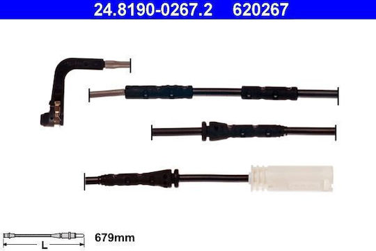 Brake Pad Sensor Bmw 1 E81 Ate 24819002672