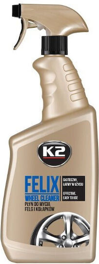 Spray de curățare pentru roți auto K2 K167m Felix 750ml