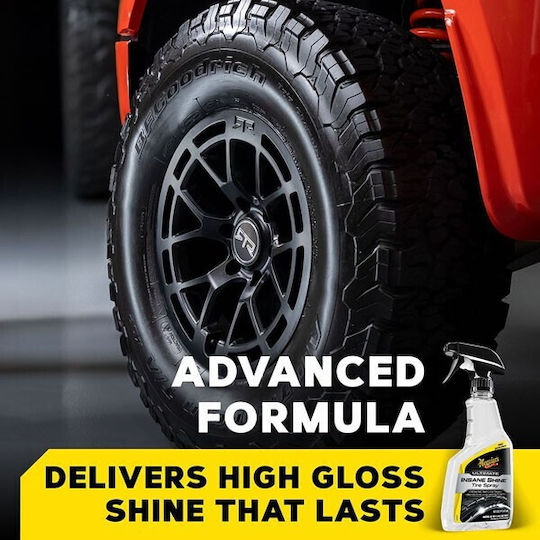 Meguiar's Ultimate Insane Spray Polieren für Bereifung Auto 473ml