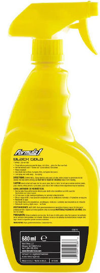 Formula 1 Black Gold Tire Shine Spray Polieren für Bereifung Auto 680ml