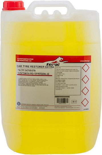 Feral Reifenglanzmittel Extra Flüssig Polieren für Bereifung Auto 20lt