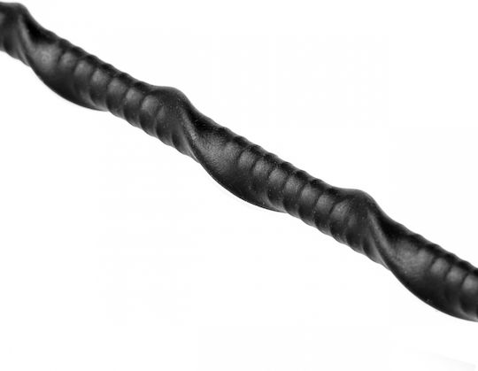 AMiO Car Antenna Roof ΑΝΤΜ07 Threaded 40cm for Radio in Black Color