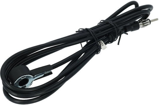 Carpoint Car Antenna Roof Threaded in Black Color
