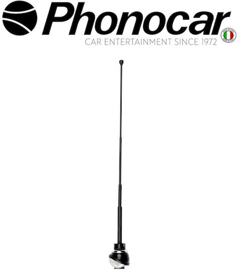 Phonocar Κεραία Αυτοκινήτου Φτερού Βιδωτή για VW / Seat σε Μαύρο Χρώμα