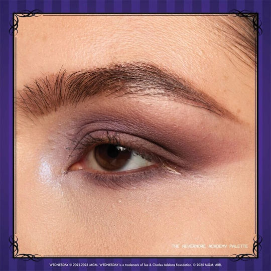 NYX Professional Makeup Wednesday Welcome To Nevermore Academy Eye Shadow Palette Matte in Solid Form 1gr