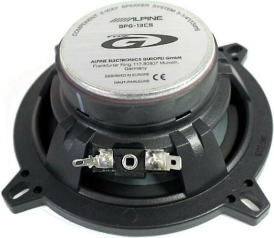 Alpine Set Auto-Lautsprecher Autolautsprecher 5.25" mit 65W RMS (2 Weg)