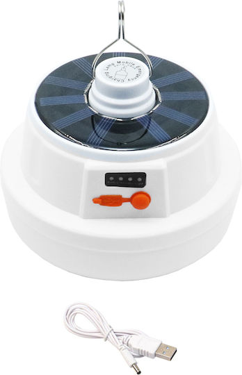 Emergency Charging Lamp Λάμπα Led Ηλιακή για Camping